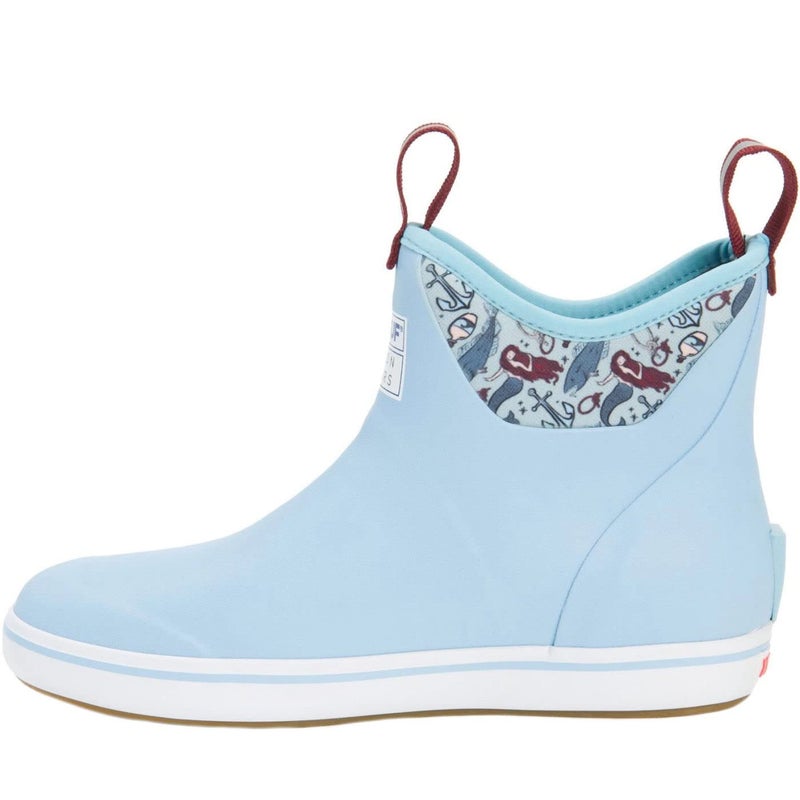 Xtratuf Women's Salmon Sisters 6 in Ankle Deck Boot, Blue, Size 9(M) - Image 5